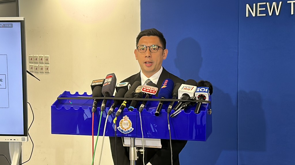 警方新界北總區刑事部警司鄧翊几。