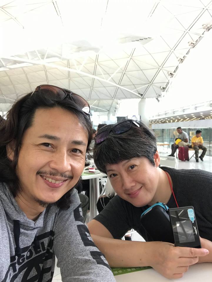 黃澤鋒與太太陳麗麗結婚近9年。網圖