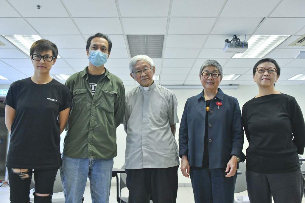 「612人道支援基金」5名聯合基金信託人先後被捕。資料圖片