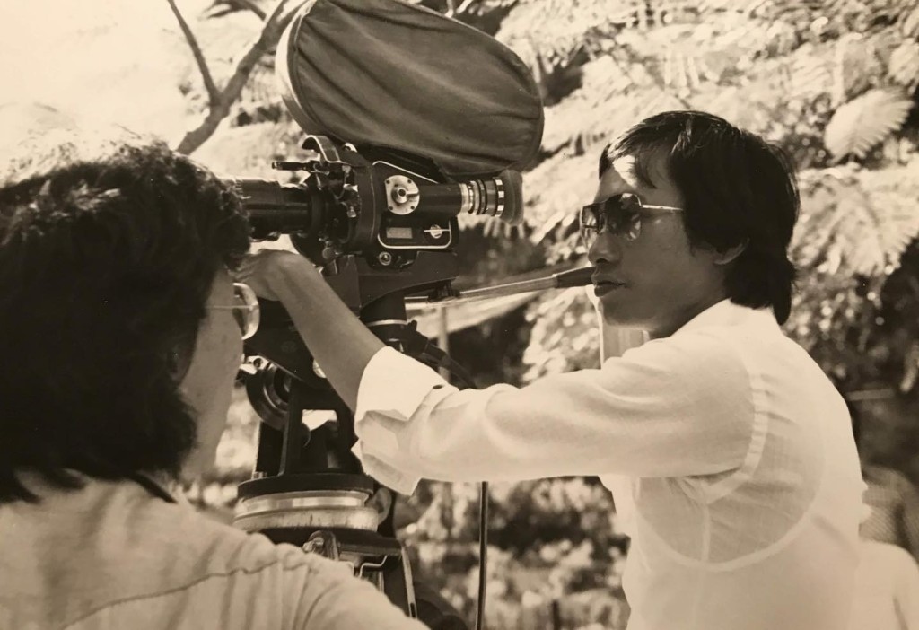 吳宇森的IG有不少昔日工作的舊照。 吳宇森的IG有不少昔日工作的舊照。