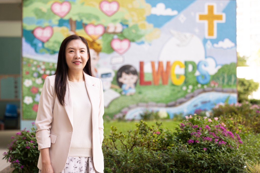樂華天主教小學邱寶褀校長（圖片來源：受訪者提供）
