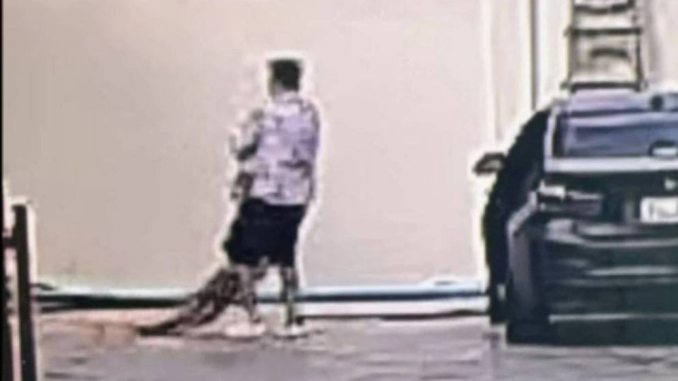 計女昏迷被人拖走。網圖 計女昏迷被人拖走。網圖