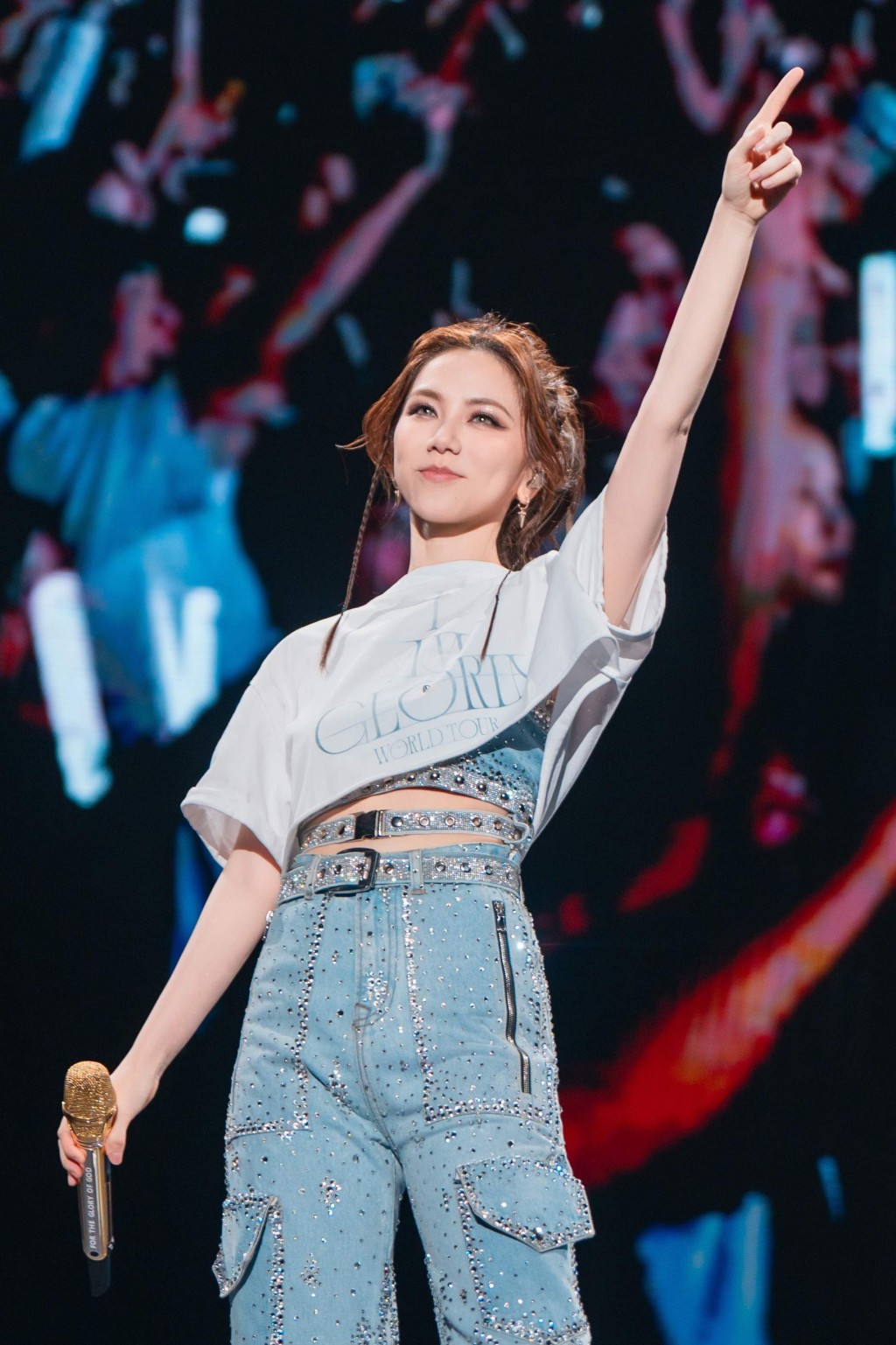 鄧紫棋(G.E.M.)正進行《I AM GLORIA》世界巡迴演唱會。 鄧紫棋(G.E.M.)正進行《I AM GLORIA》世界巡迴演唱會。