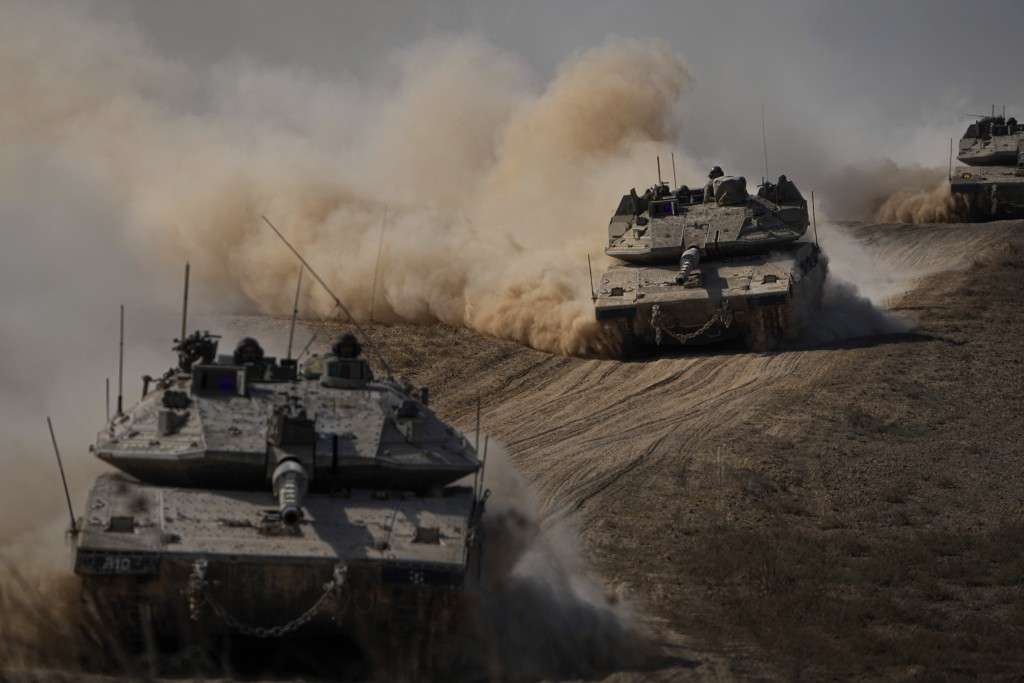 以色列已徵召36萬名預備役軍人，為加沙地面戰作好準備。美聯社