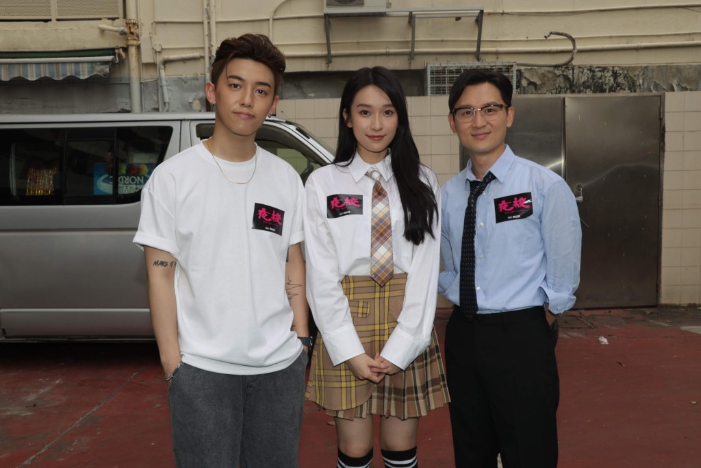 開始涉足電影的MC坦言拍戲壓力頗大。