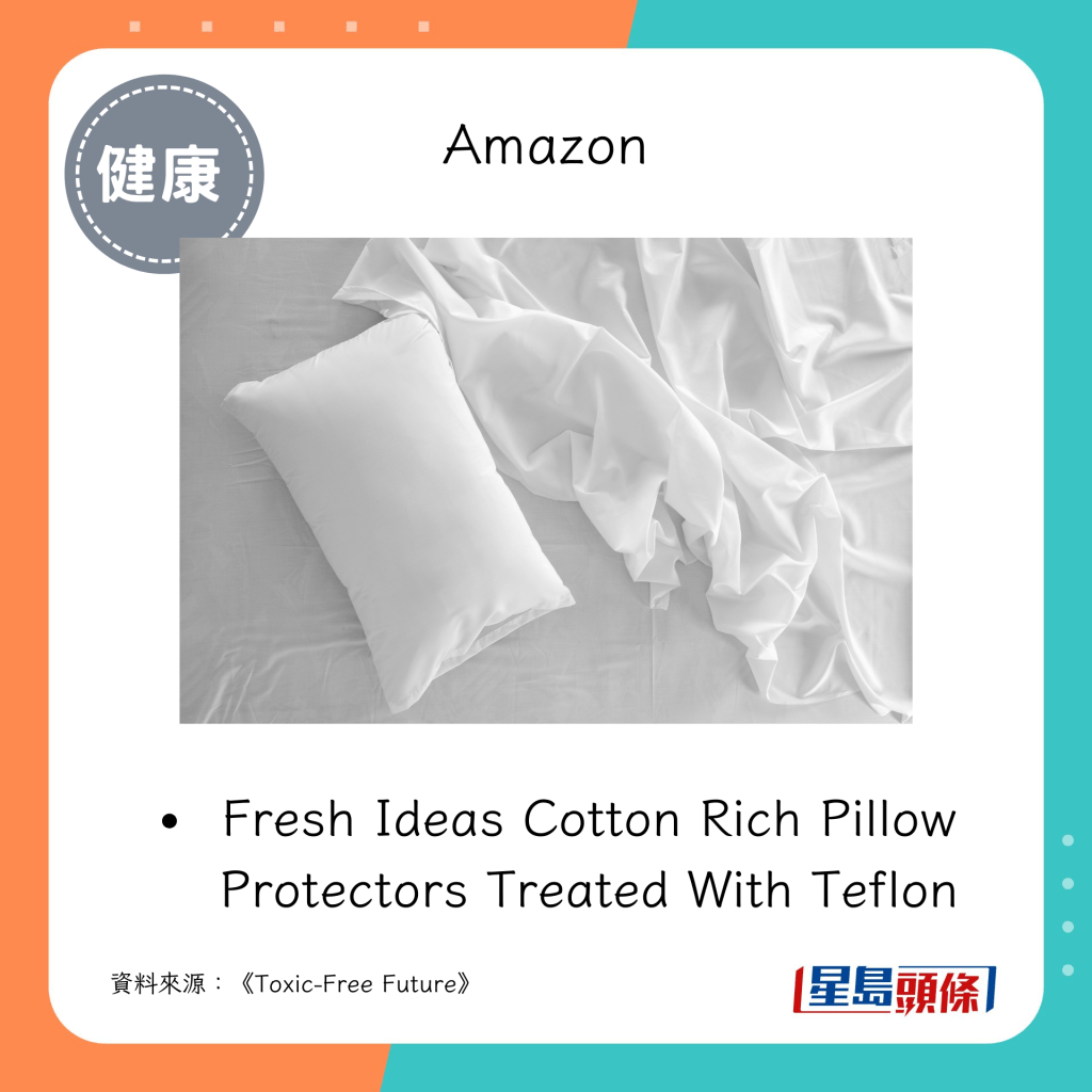 Amazon Fresh Ideas Cotton Rich Pillow Protectors Treated With Teflon