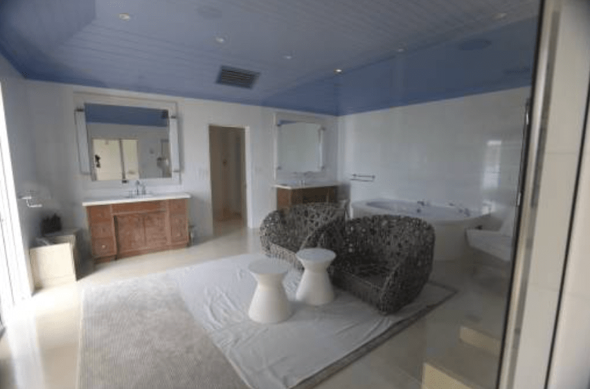 今次曝光的所有影像均拍攝於小聖詹姆斯島，內容包括多間睡房、浴室及大型宅邸內部。法新社