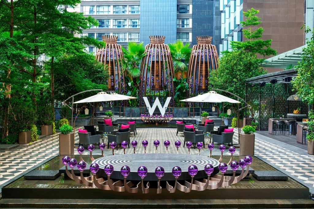 广州W酒店是内地首家W酒店，2013年开业。网络图片