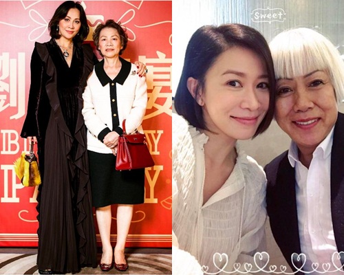劉嘉玲與媽咪、佘詩曼與媽咪