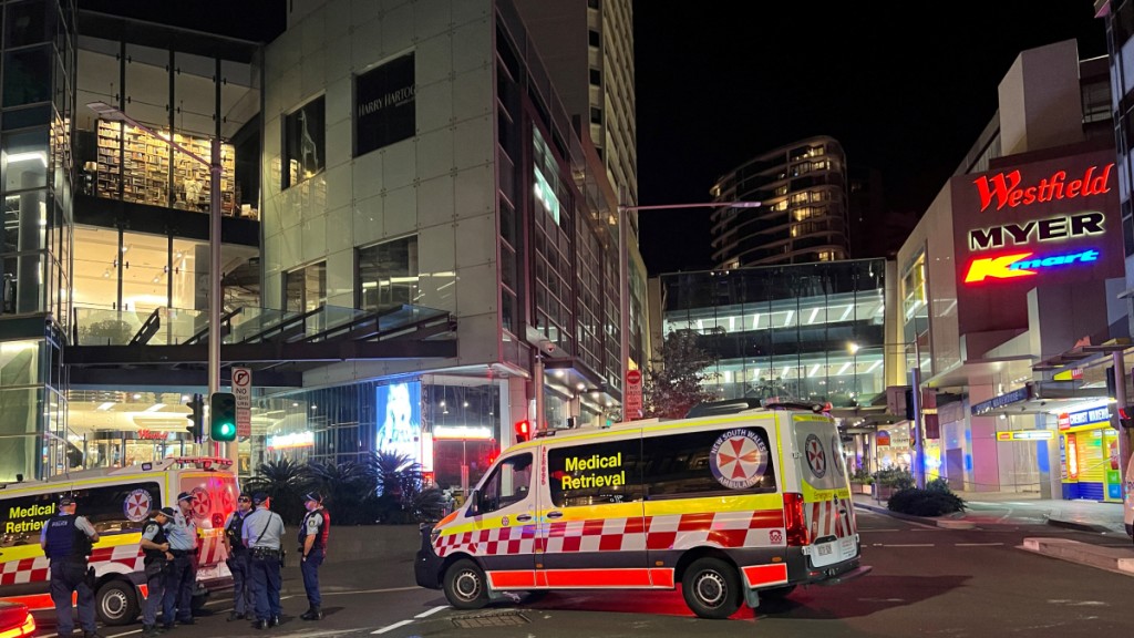 澳洲悉尼商場Westfield Bondi Junction隨機斬人案中，有1名中國公民遇害1人受傷。路透社