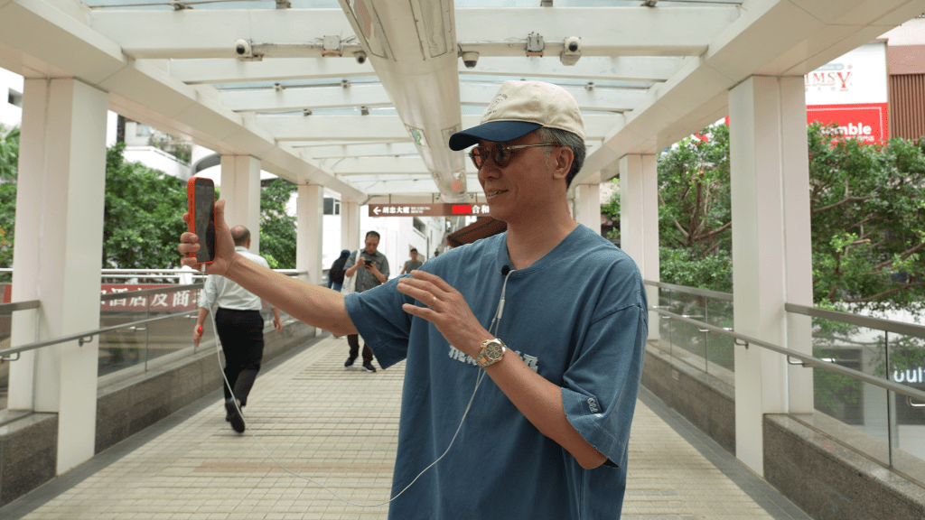  Uncle K的美食KOL，其社交平台追蹤者人數總超過四十萬。