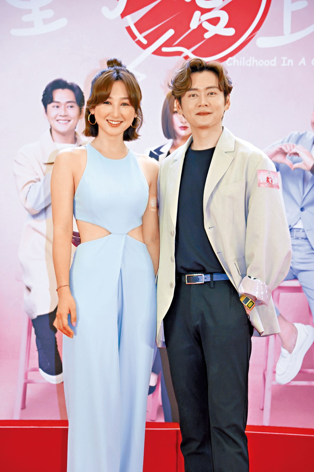 張振朗和高Ling這對CP，觀眾甚為受落。