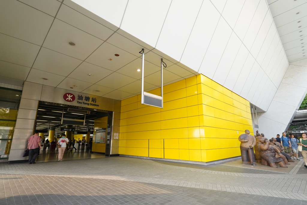 彩虹东站及油塘东将连接港铁彩虹站及油塘站。资料图片 