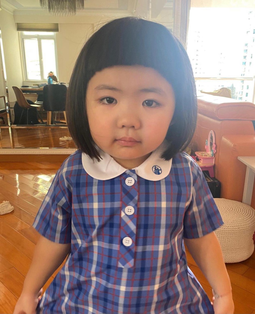 校服Look好醒神。