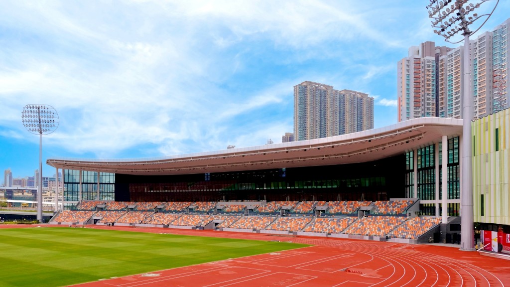 启德青年运动场可容纳约5,000名观众 启德青年运动场可容纳约5,000名观众