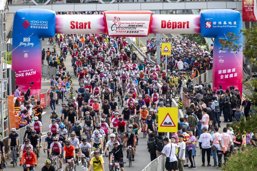全日共有近5000人參與7個單車體驗項目及賽事。旅發局提供