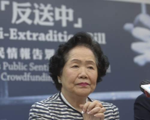 陳方安生日前宣布退出政壇。資料圖片