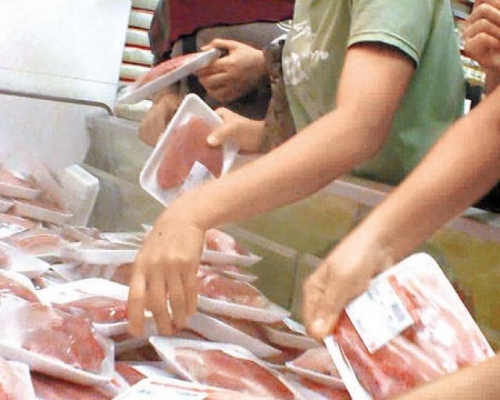 農業農村部表示將增大冰鮮豬肉儲備投放。資料圖片