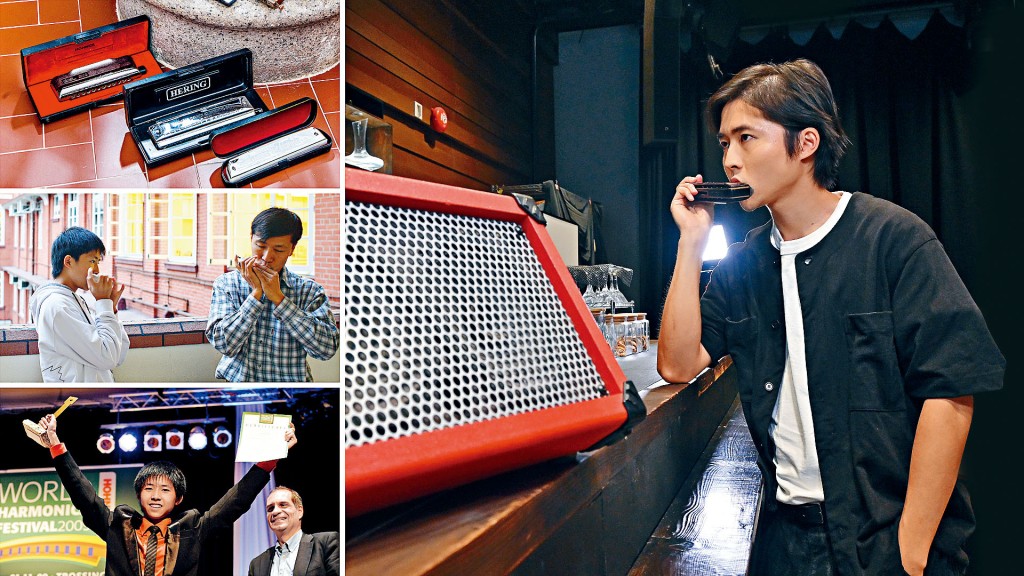 一支口琴能吹出百種音樂， Leo近年積極與不同界別的音樂人合作。