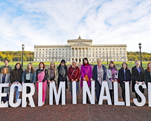 英國北愛爾蘭省放寬同性婚姻和墮胎法的規定。　AP