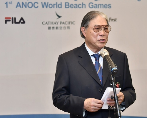 霍震霆認為新選舉制度反映社會的縮影。資料圖片