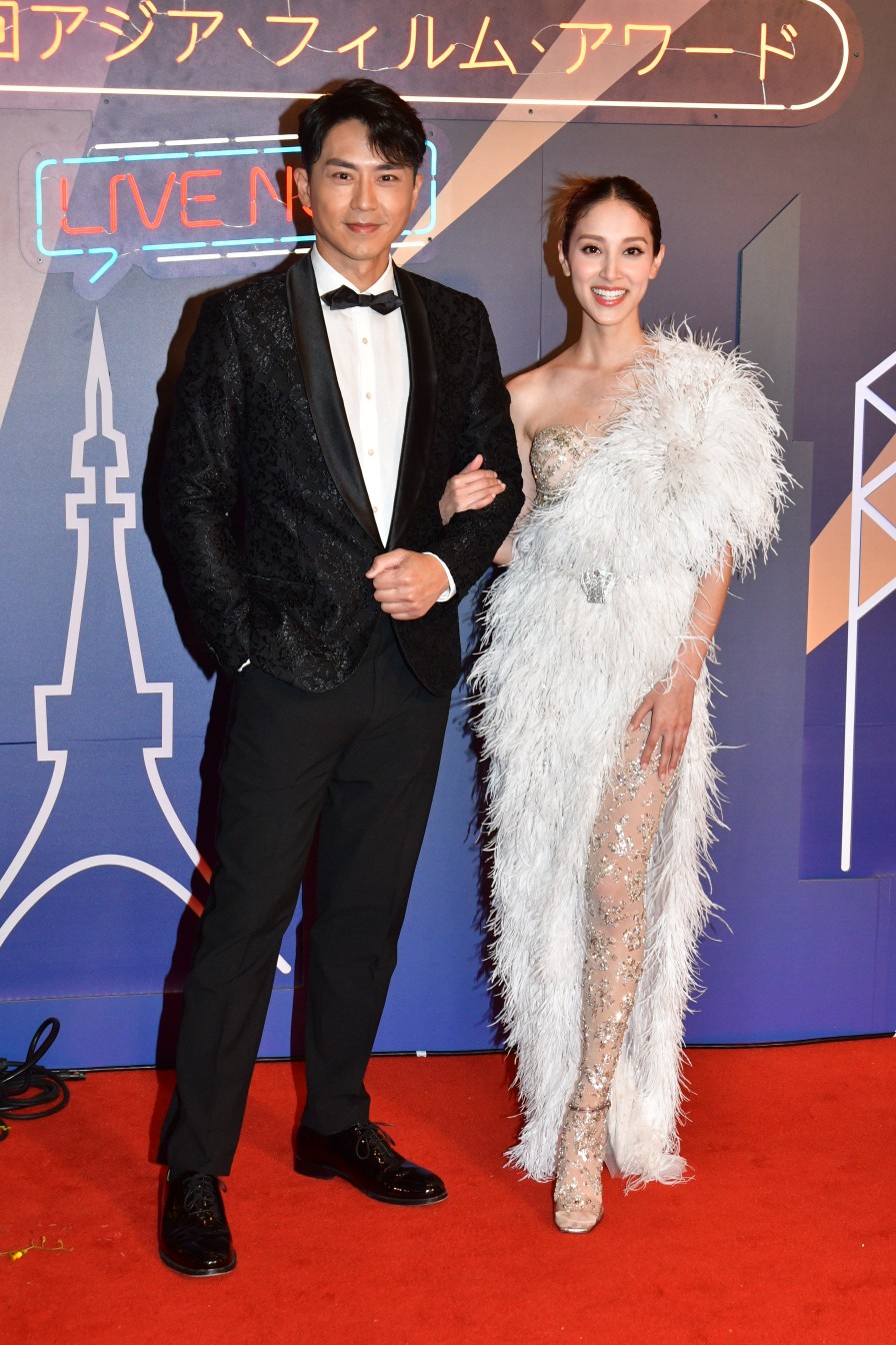 森美及陳凱琳是第16屆亞洲電影大獎大會司儀。  ​