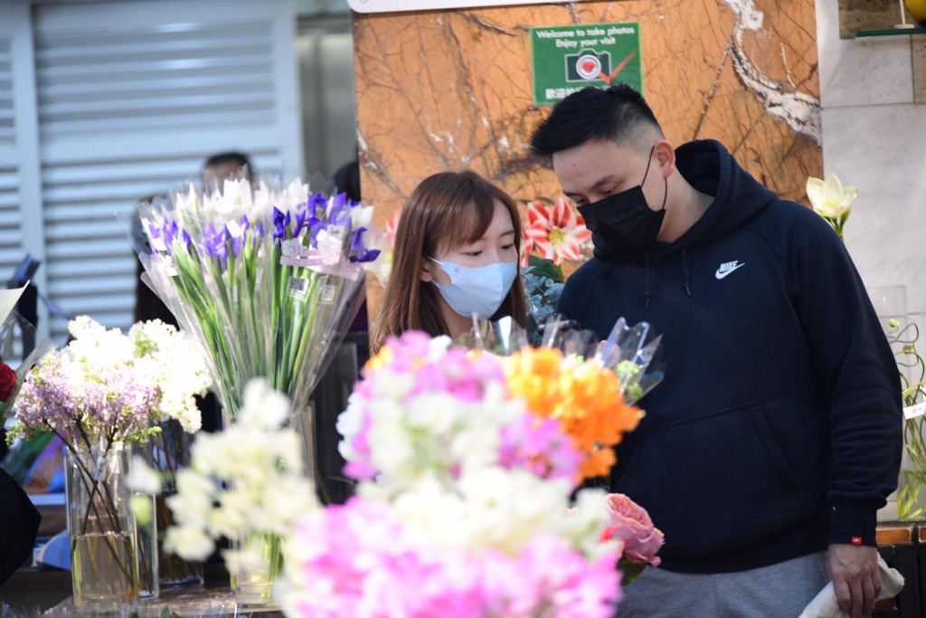 花墟人流較去年少。