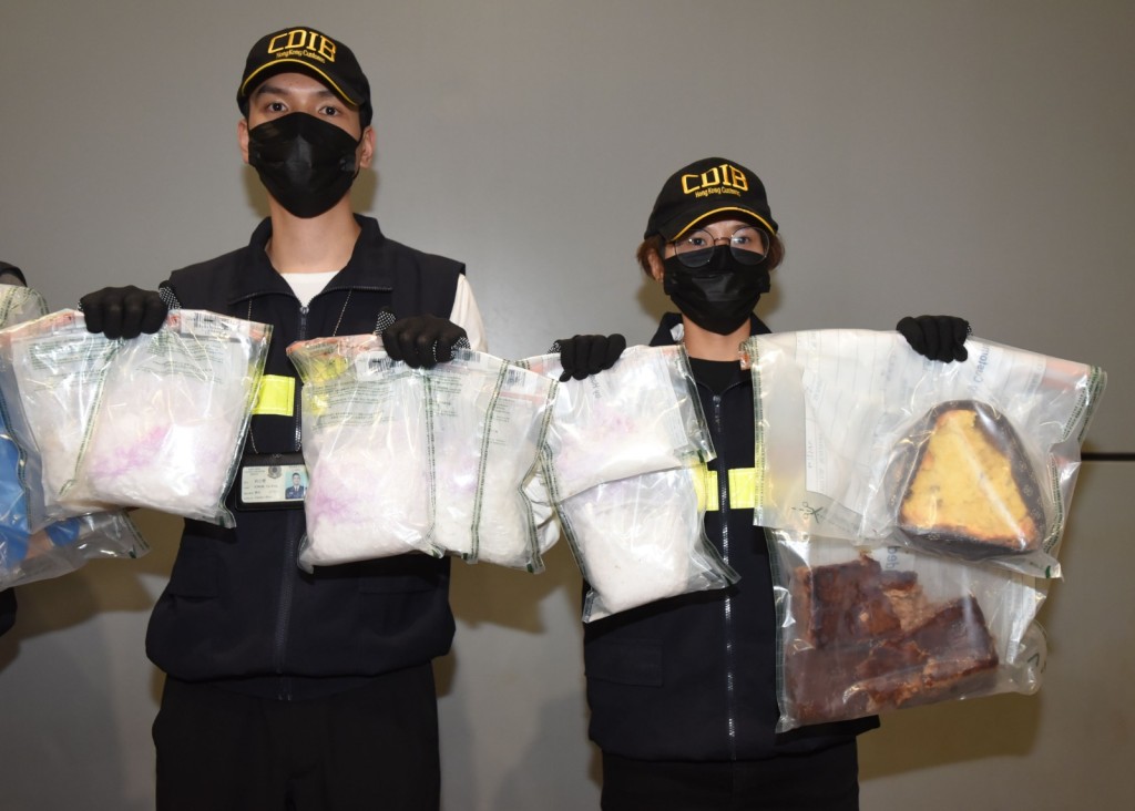 警方檢獲毒品