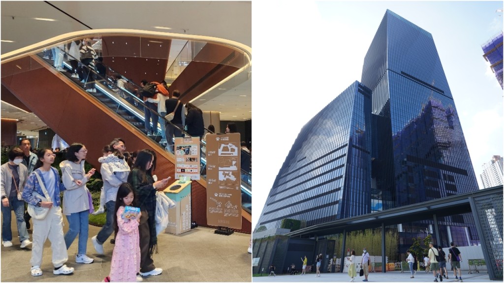 啟德開幕禮|帶旺鄰近商場人頭湧湧 食肆大排長龍 市民期待體驗新場館