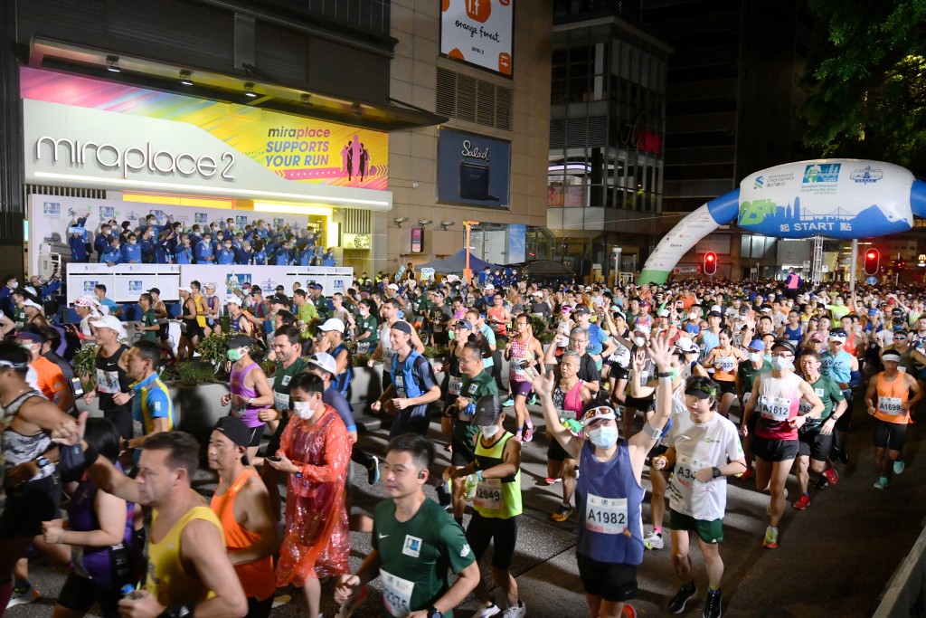 渣打马拉松每届均吸引大批跑手参与。资料图片
