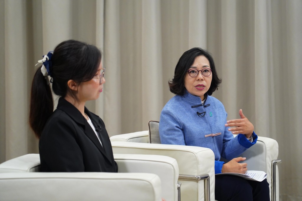生育率持續偏低，麥美娟希望推廣「家庭就是力量」核心價值。