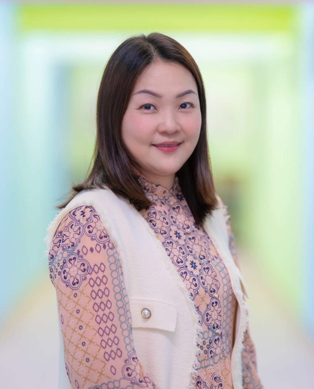 港澳信義會明道小學陳文芳校長(圖片來源:受訪者提供) 港澳信義會明道小學陳文芳校長(圖片來源:受訪者提供)