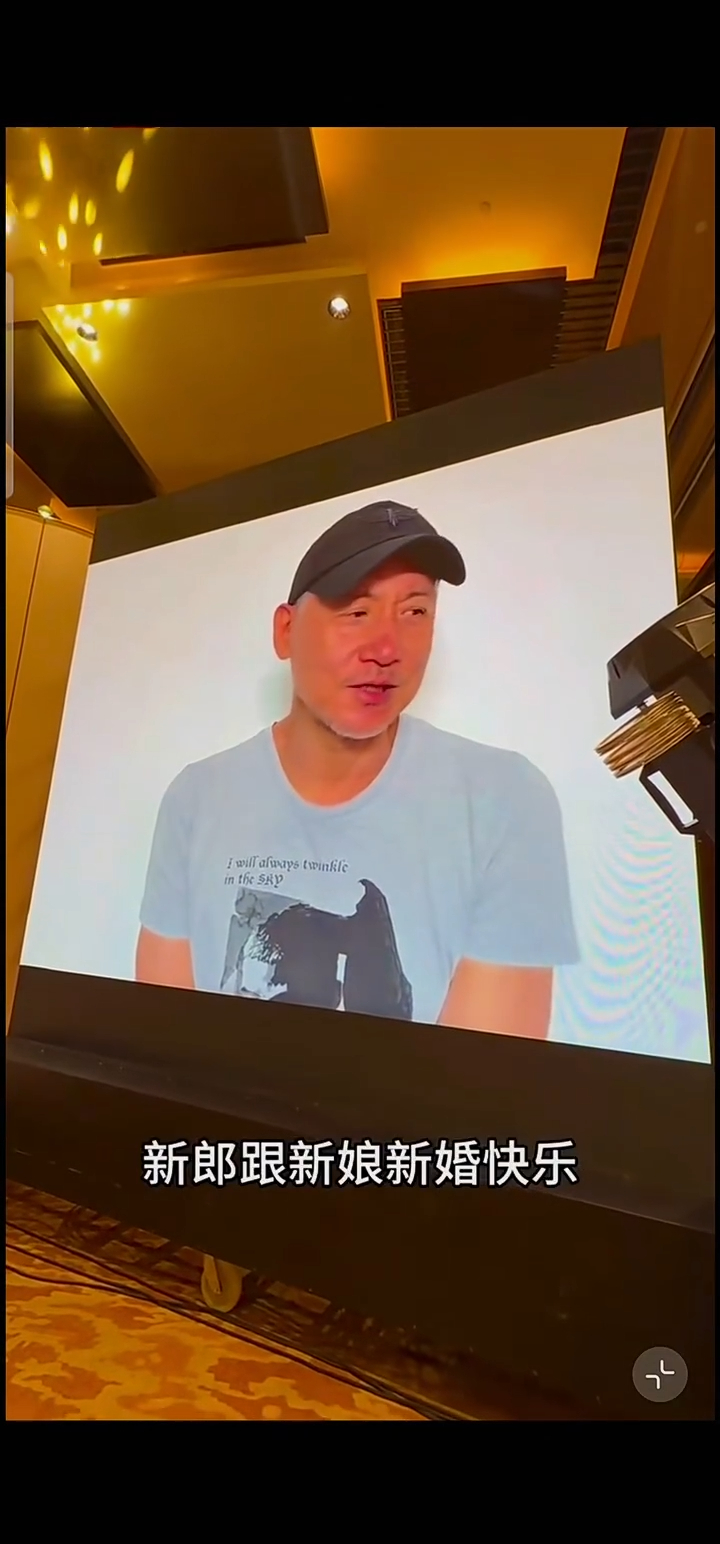 歐丁玉娶新抱，張學友拍片祝賀。