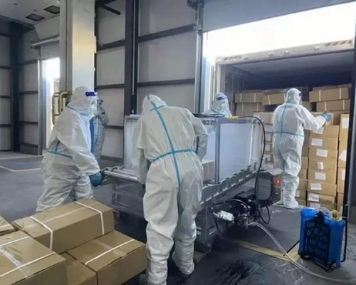 大連又發生冷鏈相關的新冠疫情。網圖