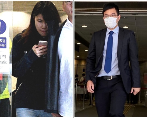 被告黃倩欣 (左圖),高級督察劉嘉昇(右圖)。資料圖片/張旭珊攝