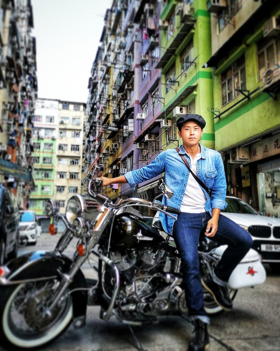 經常跟森美出巡嘅古董電單車。