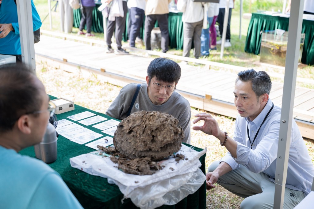 「蜜蜂巢箱全接觸」、「心寧步道」、各式互動攤位等,帶領公眾在大自然中重新連結身心,並學習在日常生活中順應自然。 「蜜蜂巢箱全接觸」、「心寧步道」、各式互動攤位等,帶領公眾在大自然中重新連結身心,並學習在日常生活中順應自然。