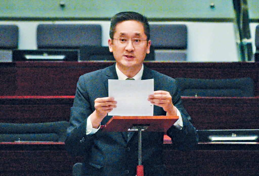 陳百里強調，政府會秉持「相同業務、相同風險、相同規則」的原則，促進香港數字資產市場健康。