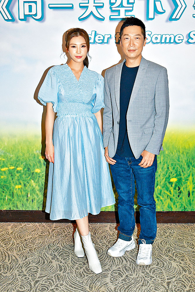 馬浚偉讚施匡翹勤力、靚女及有潛質。