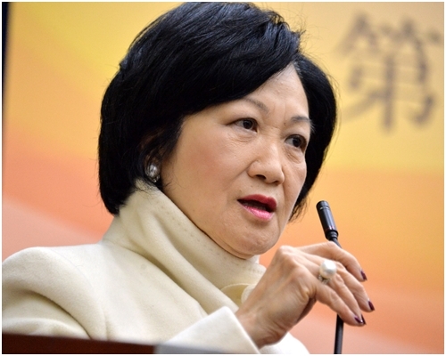 葉劉淑儀拒絕透露現時有多少提名票在手。