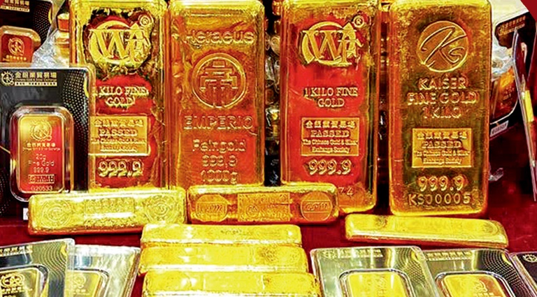 黃金被視為避險資產。資料圖片