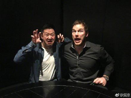 基斯柏特與吳京將合作拍喜劇。