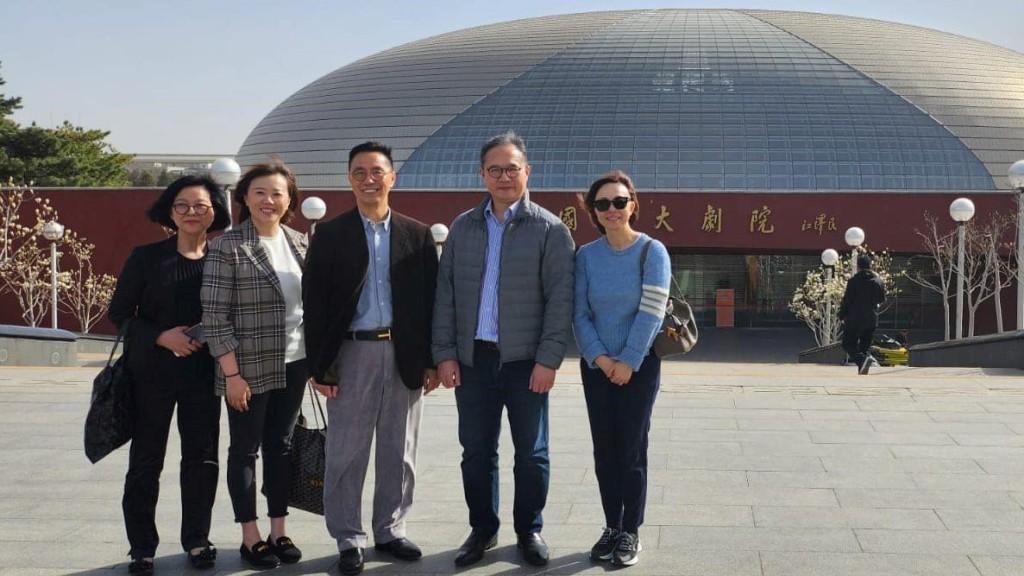 文化體育及旅遊局局長楊潤雄繼續在北京的行程。(楊潤雄FB圖片)