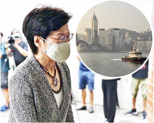 林鄭月娥對香港是西方打擊中國,擔當反華勢力橋頭堡角色深信不疑。