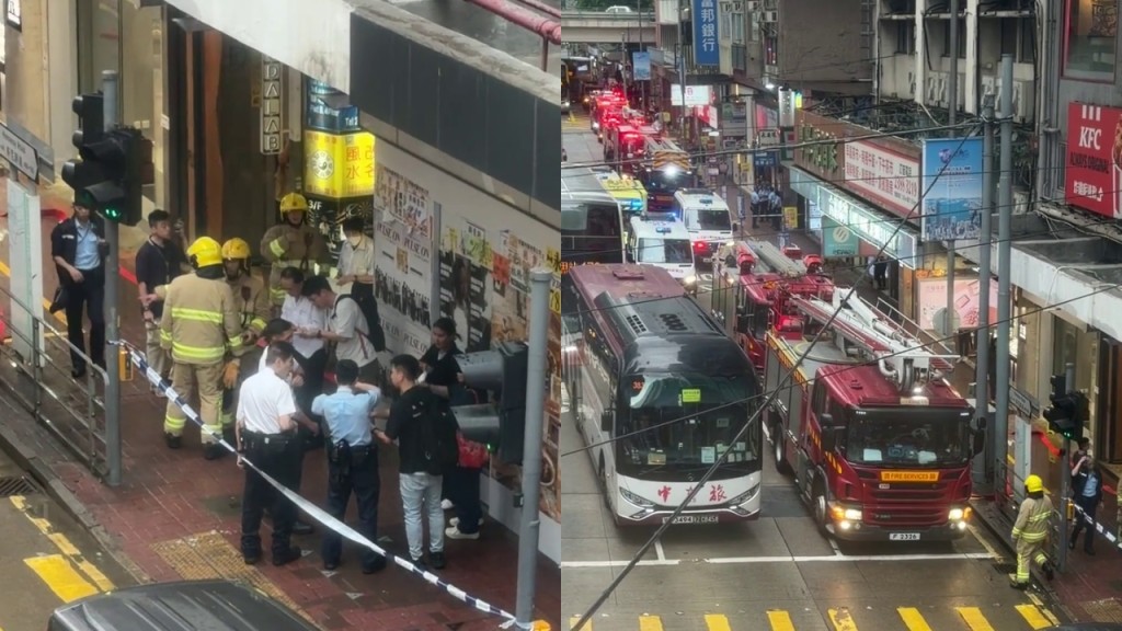 銅鑼灣大廈住戶清明拜神惹祝融 消防拖喉迅速救熄