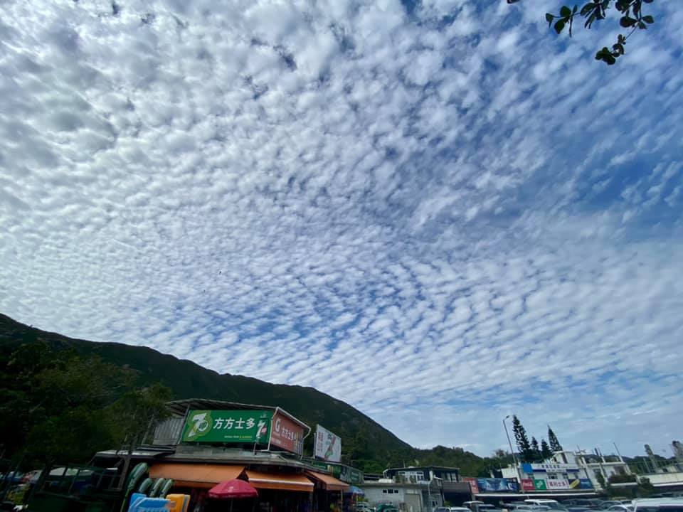 石澳。天文台社區天氣觀測計劃FB群組Mark Tang圖片