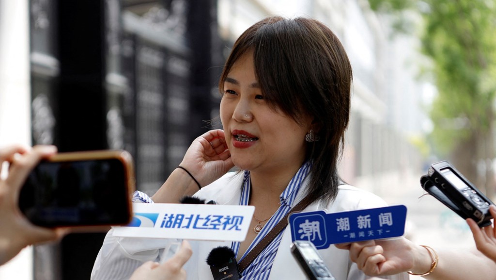 徐棗棗指對能否勝訴持謹慎樂觀的態度。路透社