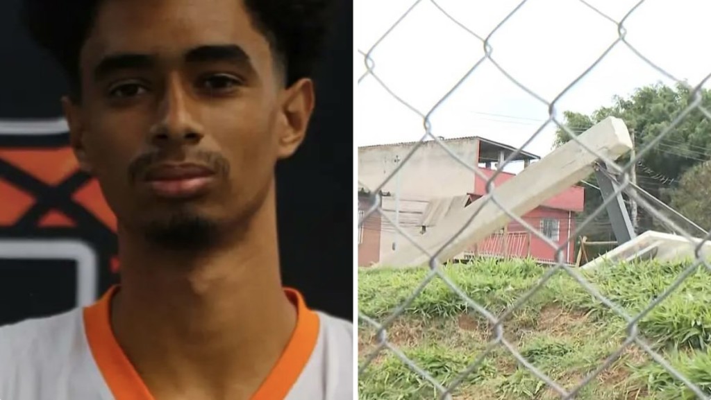 巴西17歲少年灌籃喪命。 X@DheisonSilvaPT