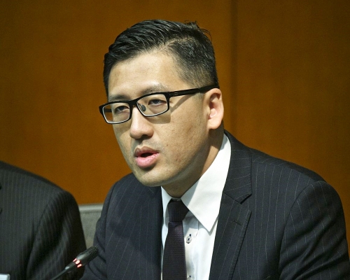 林卓廷批评，林郑月娥逆民意而行。资料图片