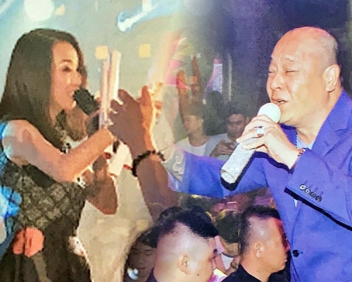 吳志雄(右)和許秋怡內地密密吸金，成娛圈隱形富豪。東周刊圖片